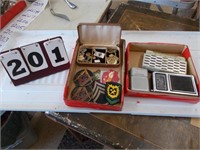 3 Transistor Radio, Militray Patches, Masonic