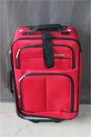 Red Carry-on Suitcase