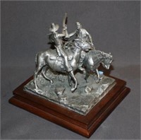 Chilmark The Outlaws Pewter Sculpture