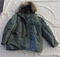 N3B Cold Weather Pilots Flying Jacket XL