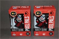 Lot - 2 Harley Quinn Pixel Pals