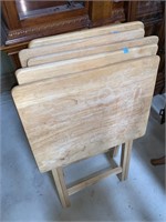 5 Wooden T.V. Tables