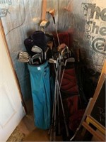 Lot of Golf Clubs (4 Sets)