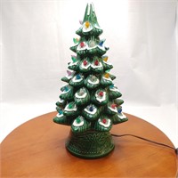 Ceramic Christmas Tree 17" Light Up