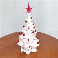 White Ceramic Tree 11 " No Light