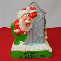 Naughty Santa Schmidt House Bank w stopper