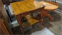 CHERRY 1 DRAWER END TABLE, 23 X 23 X 23.5"