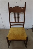 Spindle Back Victorian Rocking Chair