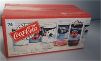 8 Pc. Set Coca-Cola Glasses (16oz)