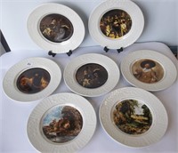 7 Woods and Sons "Rembrandt" Plates