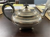 5" x 8" Silver Tea Pots  - Unmarked -