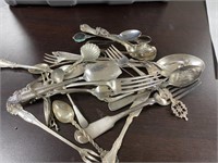 25pcs of Flatware, Silver Plate & More