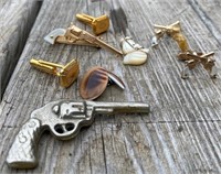 Mini Gun, Men's Horse & Gun Jewelry