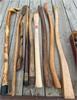 Axe Handles, Canes, Hedge Knife