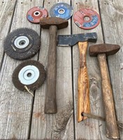 Hammers, Axe, Grinding Blade