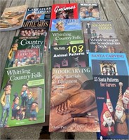 Lot of Wood Carving Books