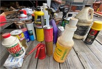 Large Lot of Garage Chemicals