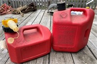 2- 1gal Fuel Cans