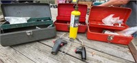 3 Tool Boxes & Propane Fuel