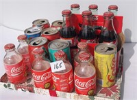 Assortment of Coca-Cola Cans & Bottles