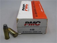 (50 rds) PMC 44 Rem.Mag. 180GR. JHP.