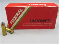 (50 rds) Federal Hi-Power 44 Rem Mag. 180 Gr.