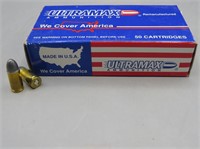 (50 rds) Ultramax 9 mm 125Gr. RNL