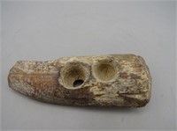 (5" Long) Petrified Wood w/2 Holes Bored in