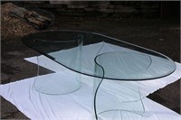 Large Glass Table and base
