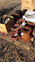 Assorted Cast Iron Flanges