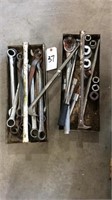 Large Lot Misc Wrenches & Ratchets