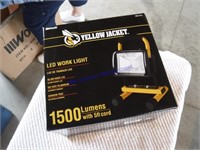 Yellow Jacket LED Work Light 1500 Lumens & 5' Cord