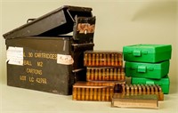 Ammo Lot of 550+ Rounds 7.62 Tokarev in Ammo Can
