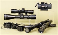 Lot of Assorted Rifle Optics