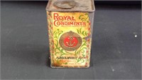 Royal condiments advertisement can