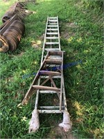 30' Extension Ladder and 4' Step Ladder