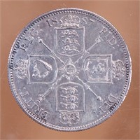 1887 - United Kingdom Florin Coin