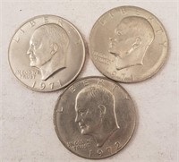 (3) Eisenhower Dollars**