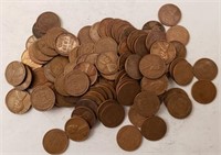 Approx. 100 Lincoln Wheat Pennies