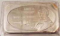 Amelia Earhart 1oz Silver Bar