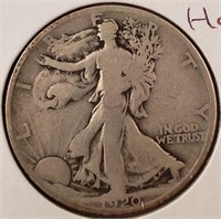 1920 Walking Liberty 1/2 Dollar