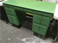 Vintage Green Desk