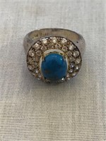 925 Turquoise Ring