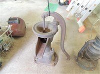 Antique Pitcher Pump & Dietz Lantern