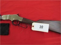 Henry 22 short & long rifle, octagon barrel, brass