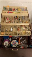 Fishing Tackle Box (loaded w/ tackle misc)