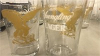 Set of 18 Yuengling Lager glasses