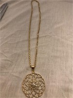 14k Gold Pendant and Chain