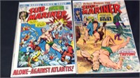 Two vintage submariner comic books