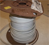 Partial roll of electrical wire